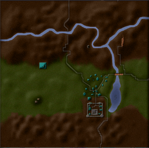 карта Garrot Gorge (Удушливое Ущелье)